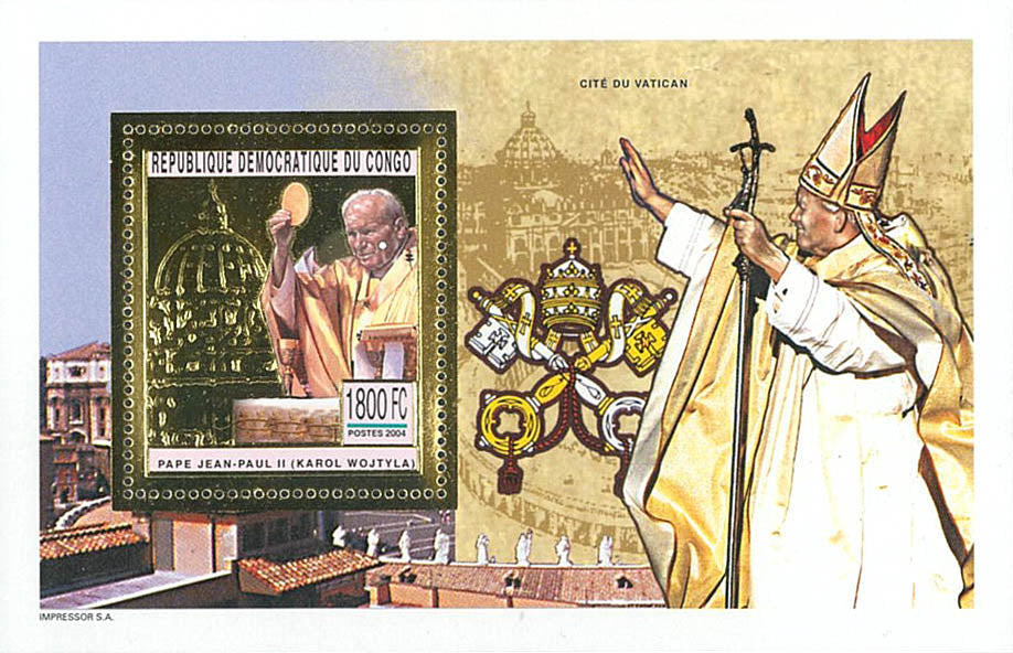 25th Anniversary of the Pontificate - Pope John Paul II (Gold Issue)