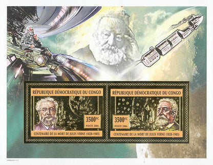 100th Anniversary of the Death of Jules Verne (Gold Issue)