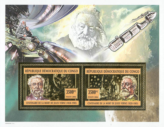 100th Anniversary of the Death of Jules Verne (Gold Issue)