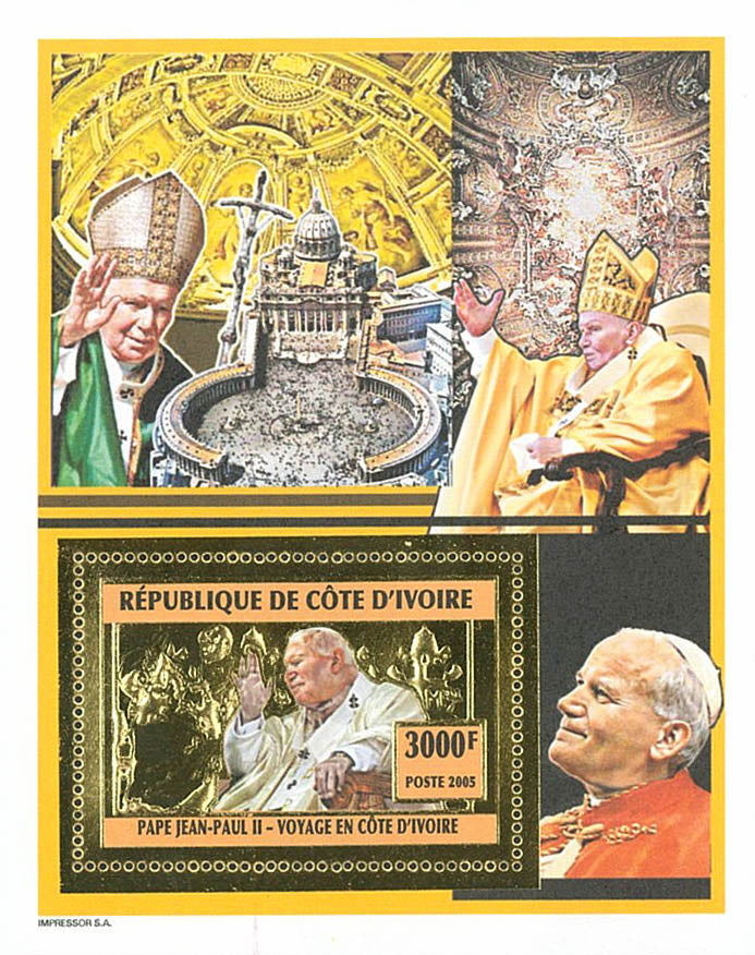 POPE JOHN PAUL II /GOLD (2005)