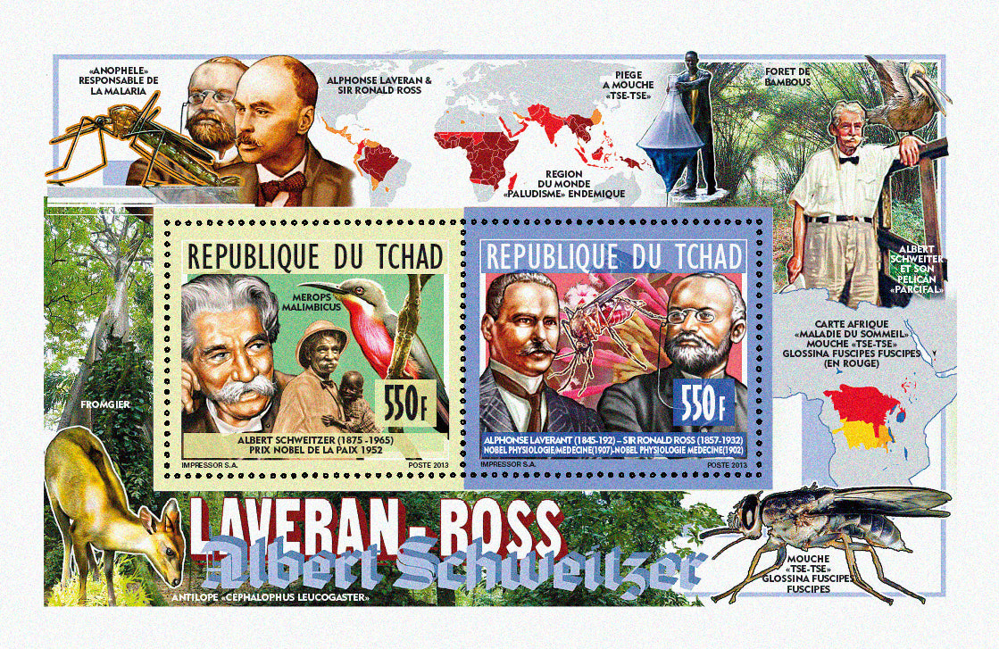 Nobel Prize - Schweitzer & Laveran-Ross