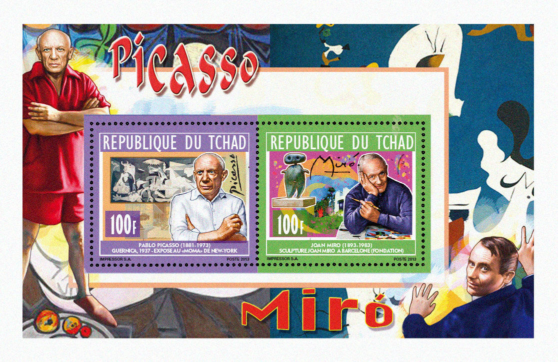 Personalities / Famous Painters - Picasso & Miro