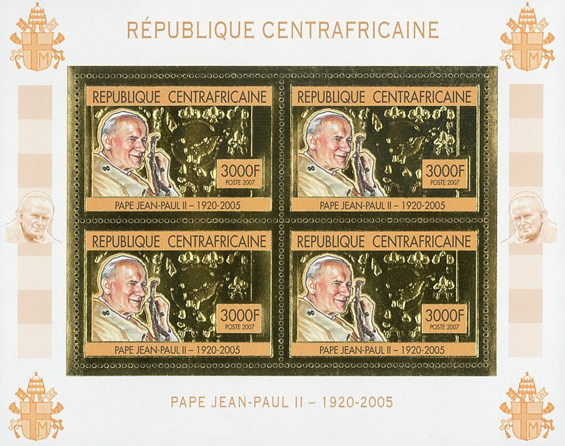 POPE JOHN PAUL II /GOLD (2007)