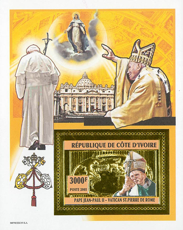 POPE JOHN PAUL II /GOLD (2005)