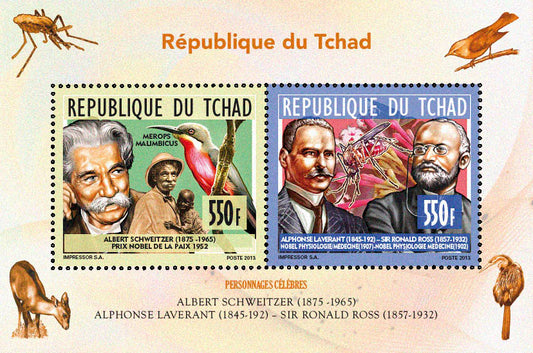 Nobel Prize - Schweitzer & Laveran-Ross