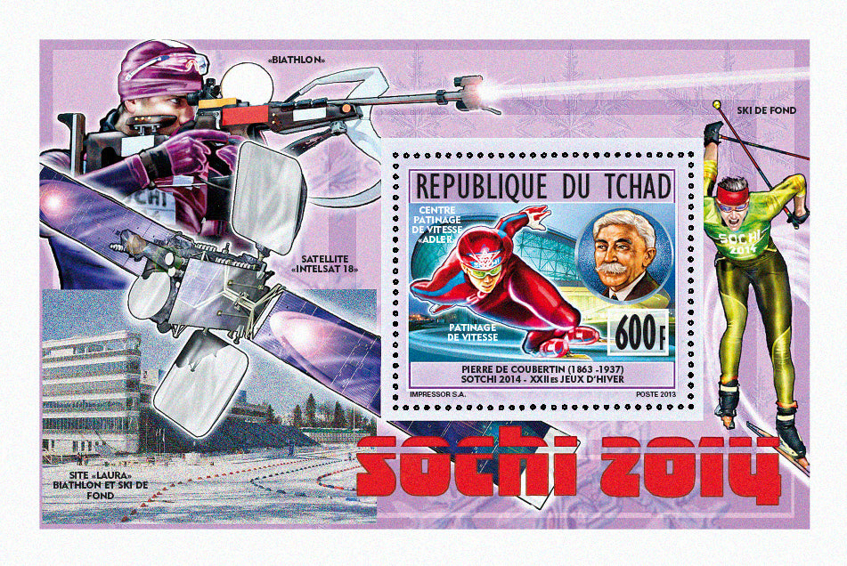 Olympic Games Winter Sotchi 2014 - Coubertin