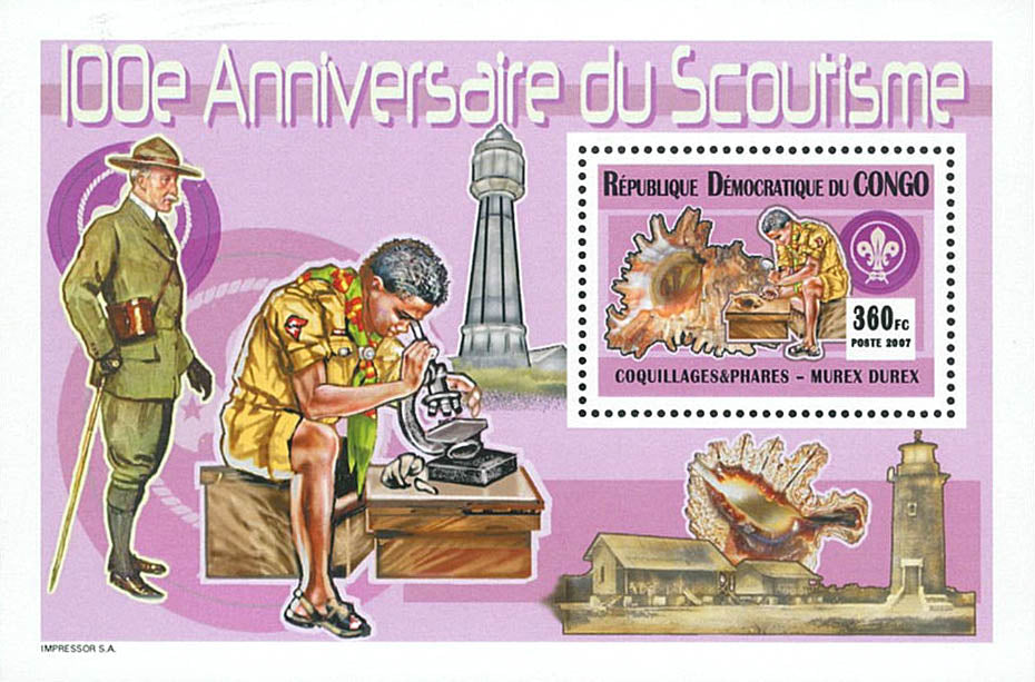 Scouting 100th anniversary- Shells and Lighthouses (2007)