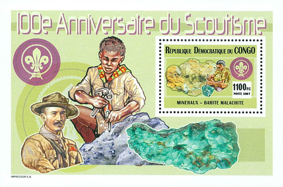 Scouting 100th anniversary- Minerals (2007)