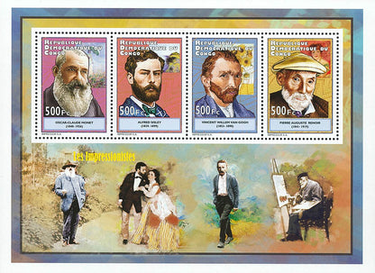 Impressionist Painters - Famous characters (2012)