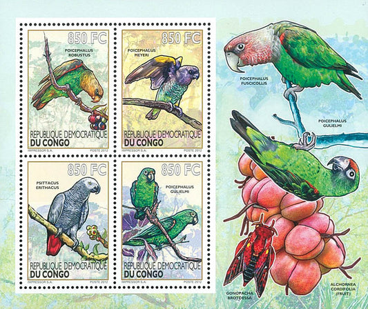 Birds / Parrots - Fauna & Flora  (2012)