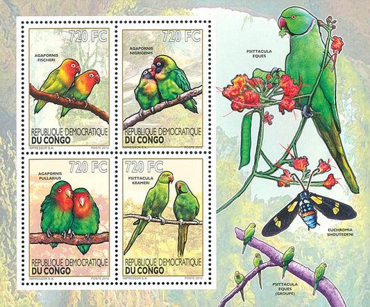 Birds / Parakeets - Fauna & Flora  (2012)