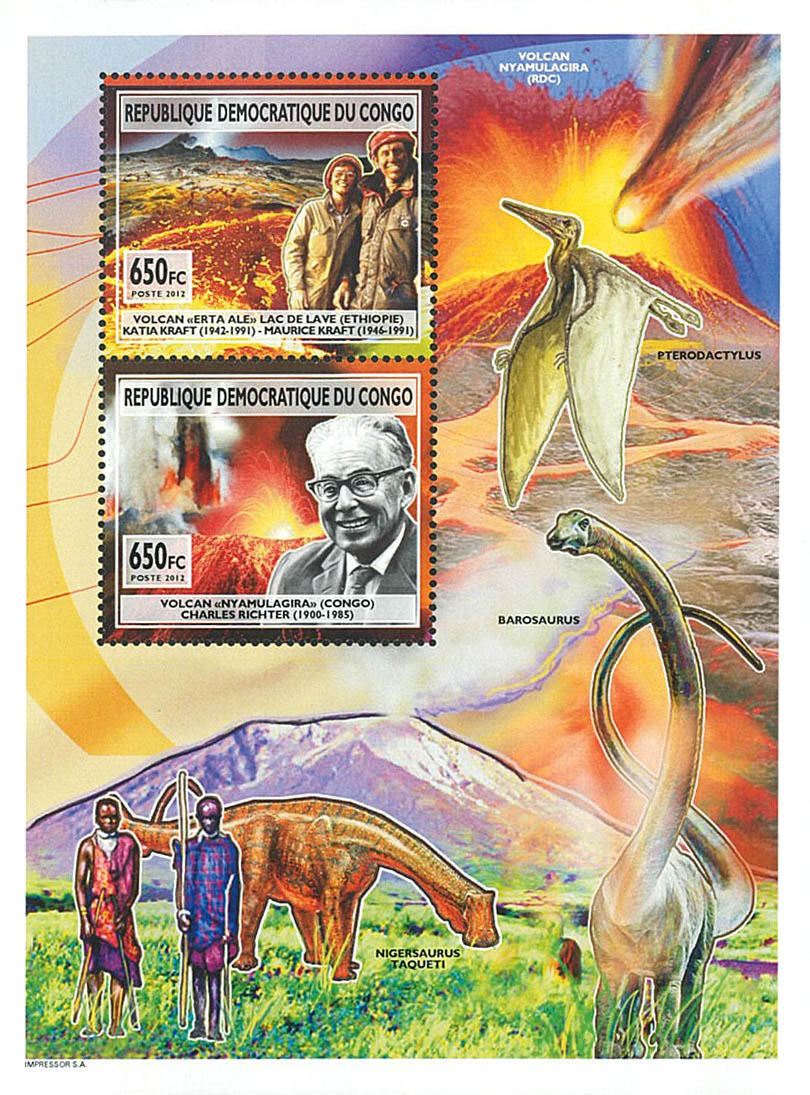 Famous Vulcanologists, Volcanoes & Minerals (2013)