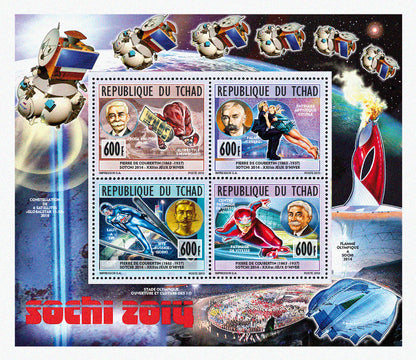 Olympic Games Winter Sotchi 2014 - Coubertin