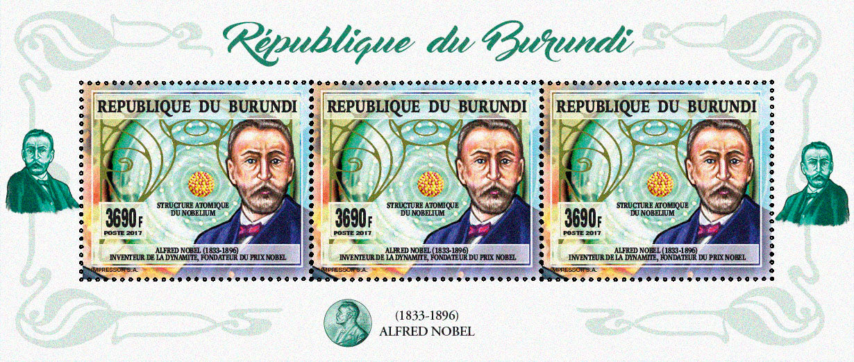 Famous characters : Alfred Nobel founder of Nobel Prize