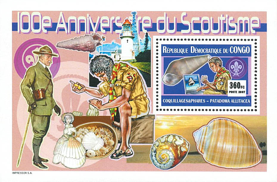 Scouting 100th anniversary- Shells and Lighthouses (2007)