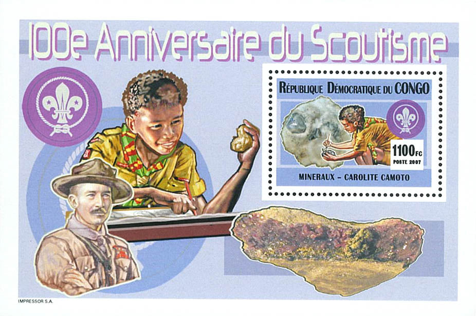 Scouting 100th anniversary- Minerals (2007)
