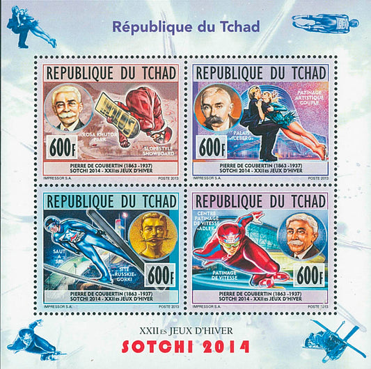 Olympic Games Winter Sotchi 2014 - Coubertin