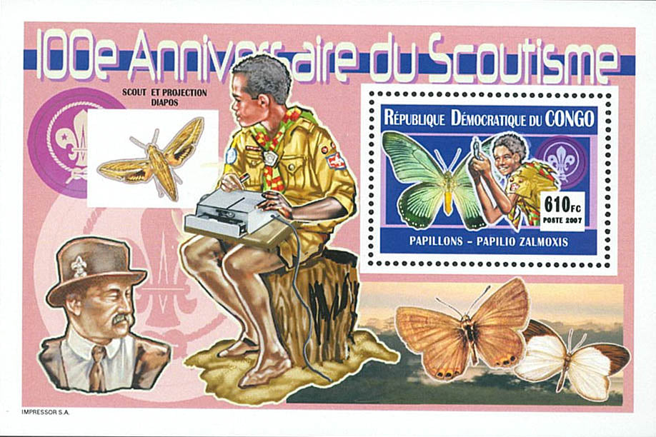 Scouting 100th anniversary- Butterflies (2007)