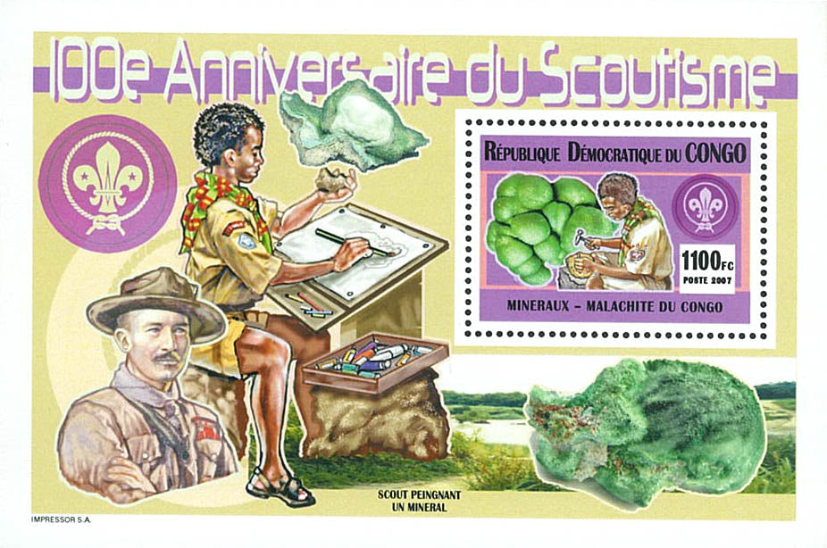 Scouting 100th anniversary- Minerals (2007)