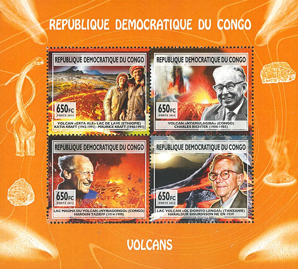 Famous Vulcanologists, Volcanoes & Minerals (2013)
