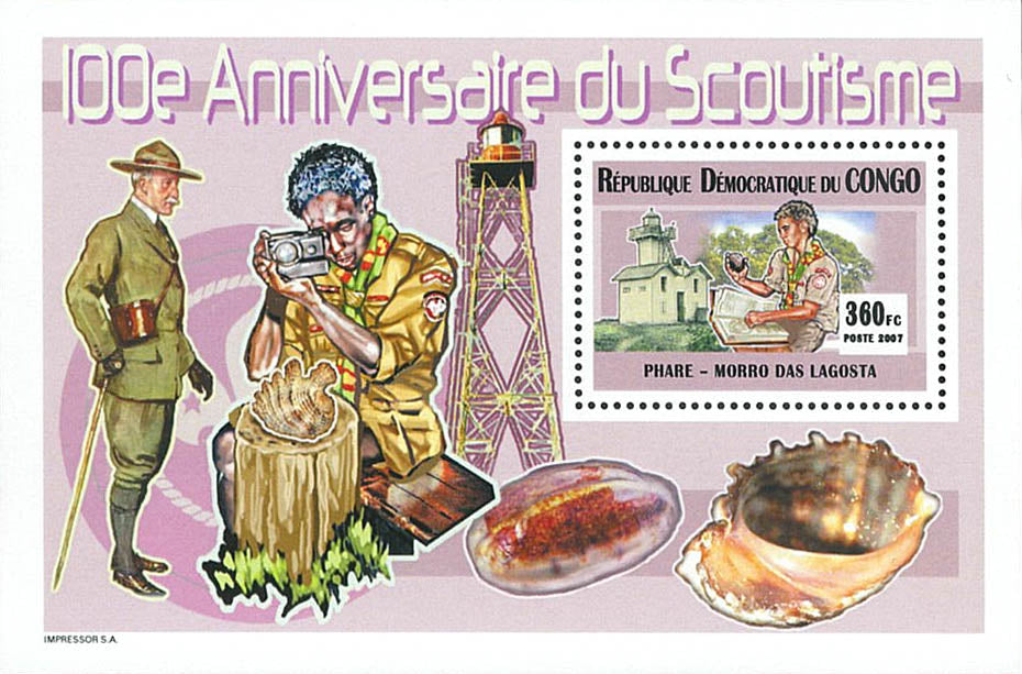 Scouting 100th anniversary- Shells and Lighthouses (2007)