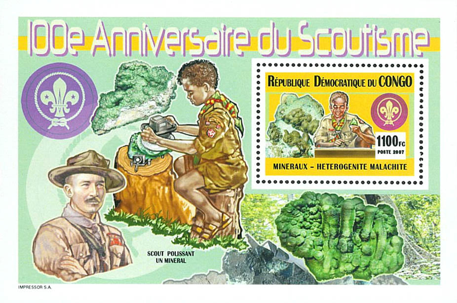 Scouting 100th anniversary- Minerals (2007)