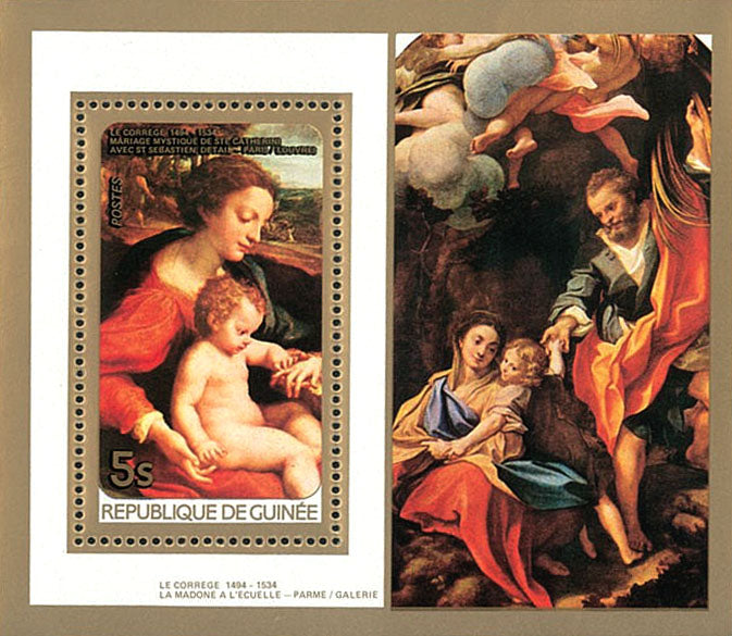 Painting : Corregio/Dürer/Raffael/Dürer/Modigliani/Raffael