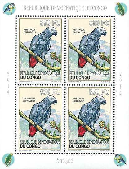 Birds / Parrots - Fauna & Flora  (2012)