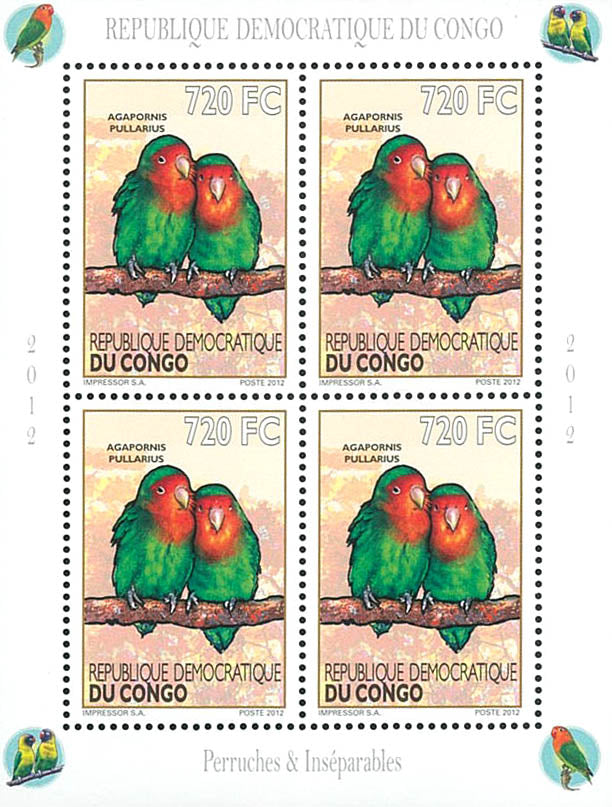 Birds / Parakeets - Fauna & Flora  (2012)