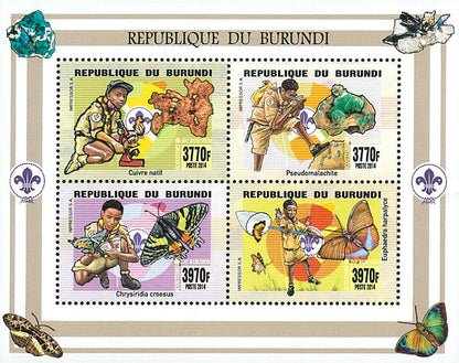 Scouts of Burundi / Mineralogy / Butterflies (II)