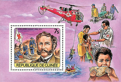 Famous characters : Lincoln/Dunant/Daimler/Blériot/P.Harris/Piccard