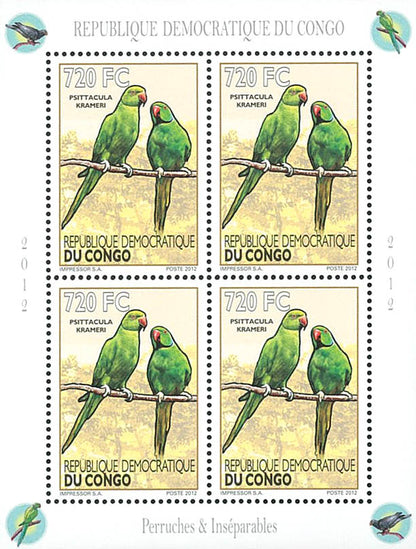 Birds / Parakeets - Fauna & Flora  (2012)