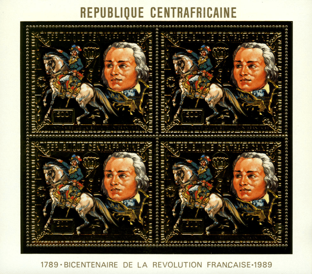 Anniversary of the French Revolution 1989 (Jourdan-Carnot) GOLD