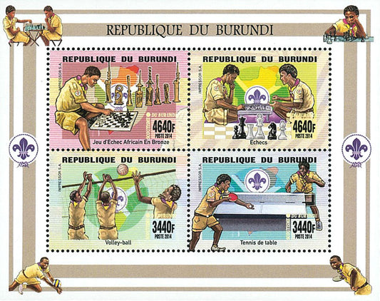 Scouts of Burundi / Chess / Ping pong