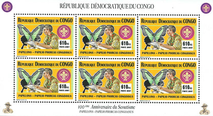 Scouting 100th anniversary- Butterflies (2007)