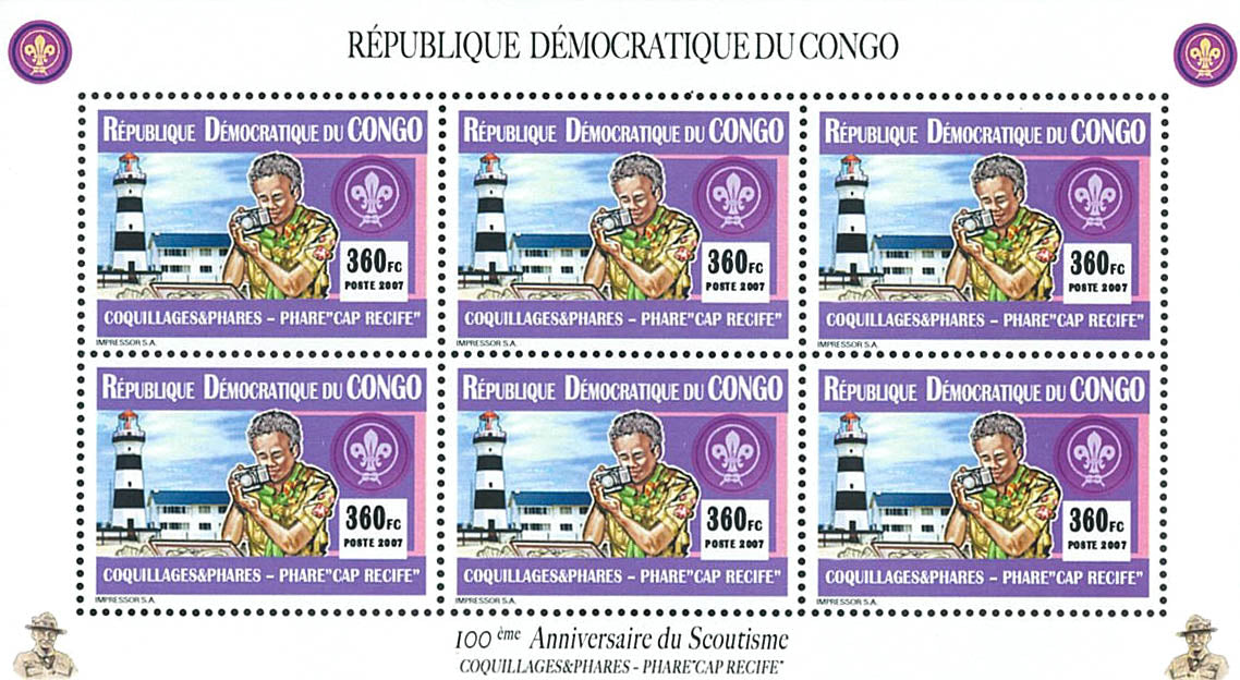 Scouting 100th anniversary- Shells and Lighthouses (2007)