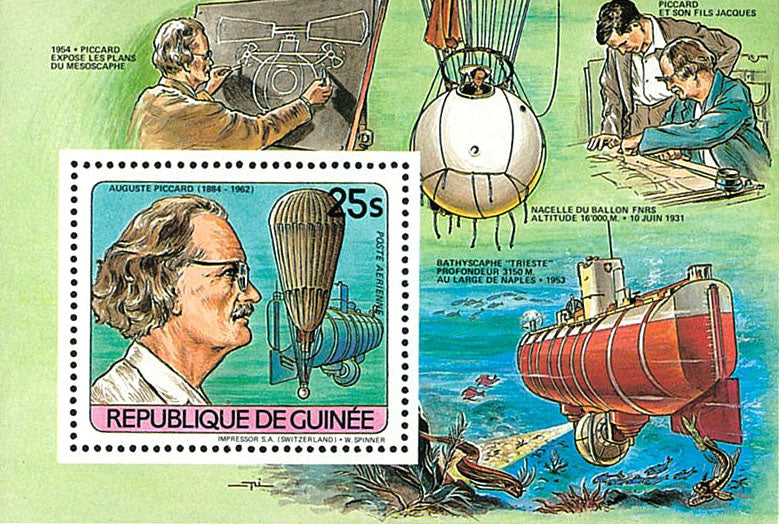 Famous characters : Lincoln/Dunant/Daimler/Blériot/P.Harris/Piccard