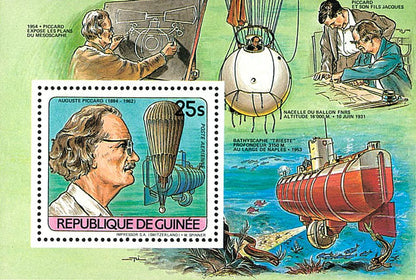 Famous characters : Lincoln/Dunant/Daimler/Blériot/P.Harris/Piccard