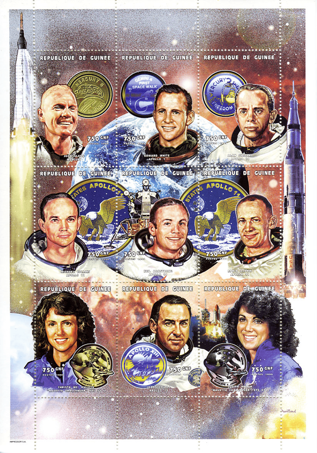 Cosmonauts & Space