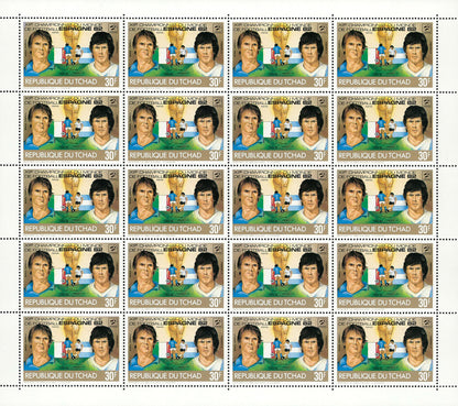 Spain Soccer World Cup 1982 / The winners 2