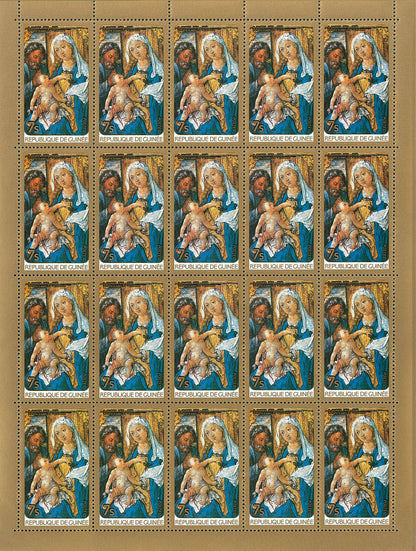 Painting : Corregio/Dürer/Raffael/Dürer/Modigliani/Raffael
