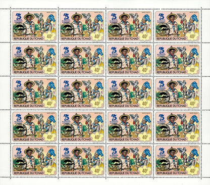 75th anniversary of scouting / Surcharge Black
