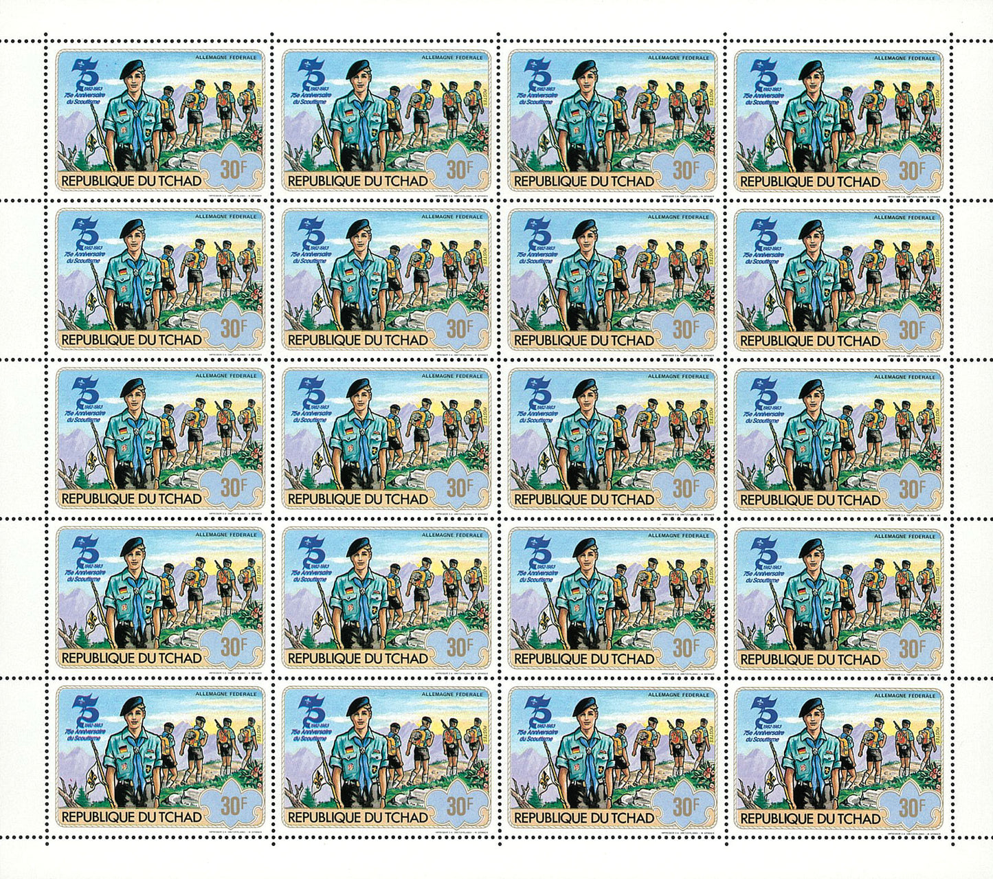 75th anniversary of scouting