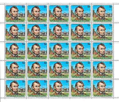 Famous characters : Lincoln/Dunant/Daimler/Blériot/P.Harris/Piccard