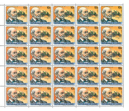 Famous characters : Lincoln/Dunant/Daimler/Blériot/P.Harris/Piccard