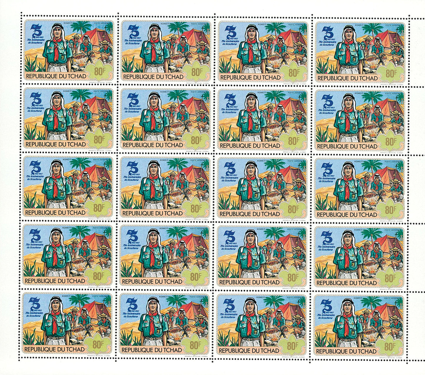 75th anniversary of scouting