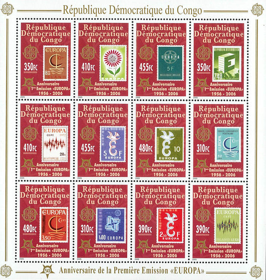 50th Anniversary of Europa Stamps