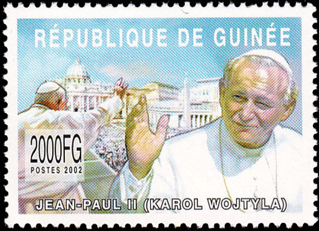 Pope John Paul II  (Karol Wojtyla) 2002