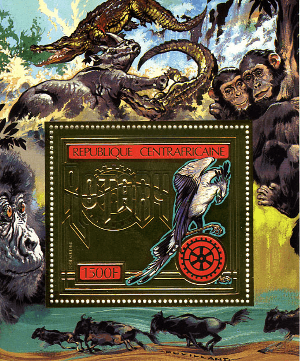 Central Africa Animals / Gold