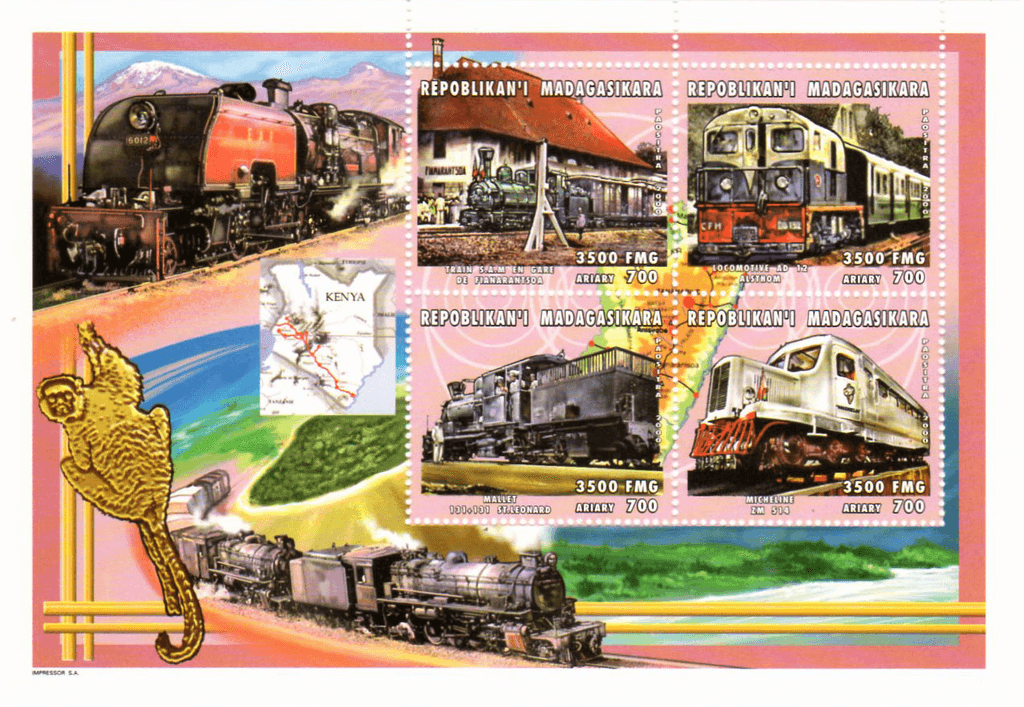 Locomotives of african railway companies   2000